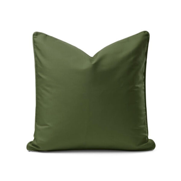 Scatter Cushion - Another Forest Green with Piping