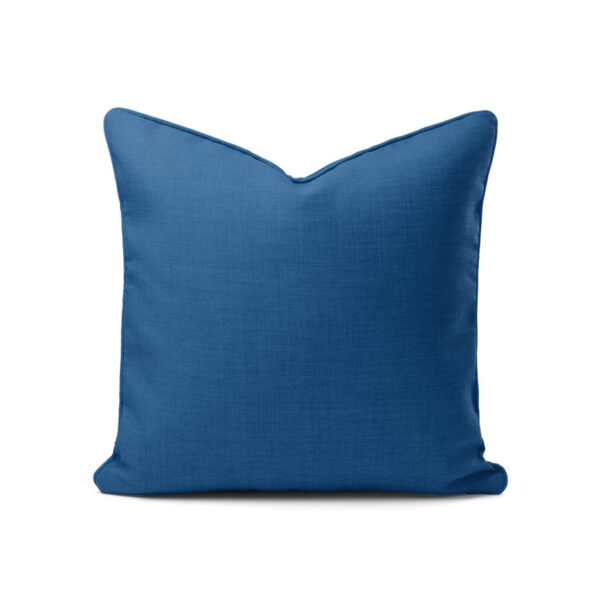Scatter Cushion - Another Blue with Piping