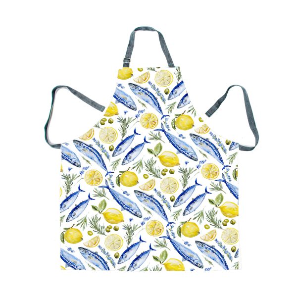 Apron - Amalfi Lemon Fish