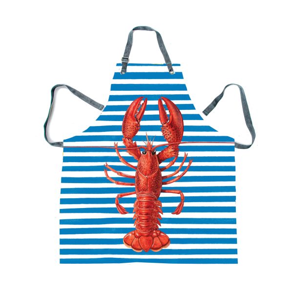 Apron - Amalfi Crayfish Stripes