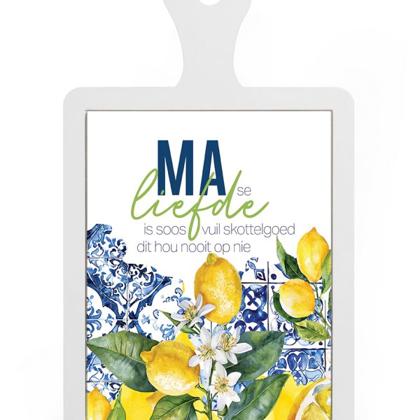 Cutting Board / Platter Large - Ma se Liefde