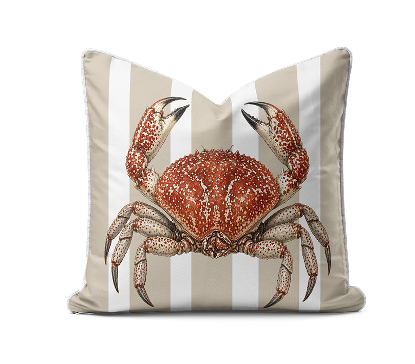scatter rust 5 Scatter Cushion - Amalfi Rust Crab - Image 1